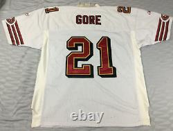 San Francisco 49ers Frank Gore #21 Football NFL Reebok Jersey Size52