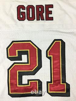 San Francisco 49ers Frank Gore #21 Football NFL Reebok Jersey Size52