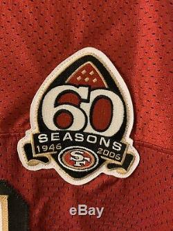San Francisco 49ers Frank Gore Reebok On Field Stitched 60 Seasons Jersey Men 52