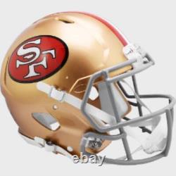San Francisco 49ers Full Size Authentic 1964 to 1995 Speed Throwback Football He