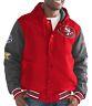 San Francisco 49ers G-III NFL Top Brass Men's Premium Varsity Jacket