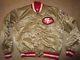 San Francisco 49ers GOLD Starter NFL Jacket LG L vintage