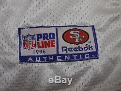 San Francisco 49ers Game Jersey Vintage Jerry Rice Team Issue Jersey 1996 Sz 52
