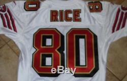 San Francisco 49ers Game Jersey Vintage Jerry Rice Team Issue Jersey 1998 49ers