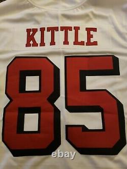 San Francisco 49ers George Kittle Nike Vapor Limited 75th Anniv Alternate Jersey