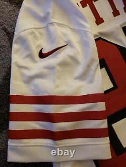 San Francisco 49ers George Kittle Nike Vapor Limited 75th Anniv Alternate Jersey
