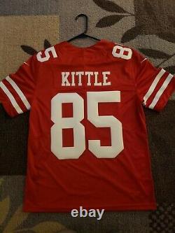 San Francisco 49ers George Kittle Nike Vapor Limited 75th Jersey New