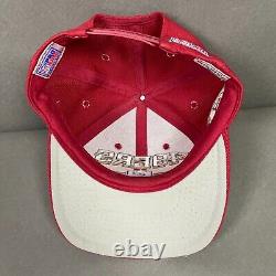 San Francisco 49ers Hat Cap Snapback Red Mini Diamond Pro Line Logo Athletics