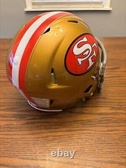 San Francisco 49ers Helmet Adult Medium