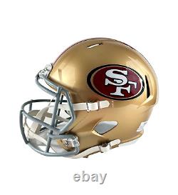 San Francisco 49ers Helmet Full Size Speed Replica Football Helmet New