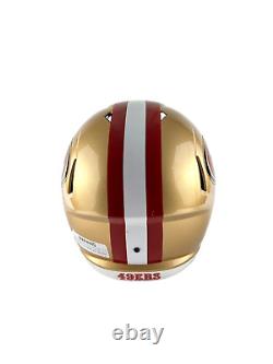 San Francisco 49ers Helmet Full Size Speed Replica Football Helmet New