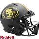 San Francisco 49ers Helmet Riddell Authentic Full Size Speed Style Eclipse Alte