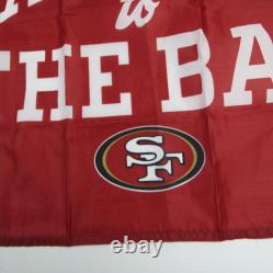 San Francisco 49ers Idegy Flag Men's Red New
