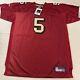 San Francisco 49ers Jeff Garcia #5 Vintage Authentic Size 56 Signed Reebok