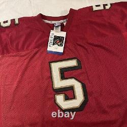 San Francisco 49ers Jeff Garcia #5 Vintage Authentic Size 56 Signed Reebok