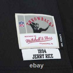San Francisco 49ers Jerry Rice Mitchell & Ness Black 1994 Bo Tonal Legacy Jersey