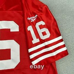 San Francisco 49ers Joe Montana Jersey #16 XL Authentic Gridiron Classic Reebok