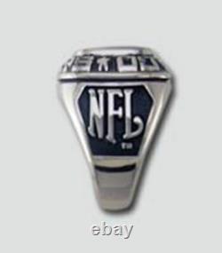 San Francisco 49ers Large Classic Silvertone NFL Ring
