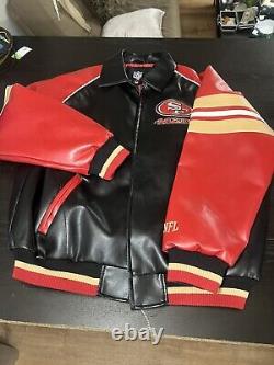 San Francisco 49ers Leather Coat