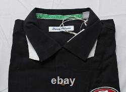 San Francisco 49ers Men's Tommy Bahama NFL Kick Off Shirt NC3 Black Medium NWT