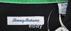 San Francisco 49ers Men's Tommy Bahama NFL Kick Off Shirt NC3 Black Medium NWT