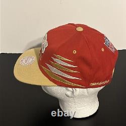 San Francisco 49ers Mitchell & Ness Adult Adjustable Hat