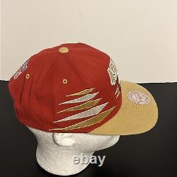 San Francisco 49ers Mitchell & Ness Adult Adjustable Hat