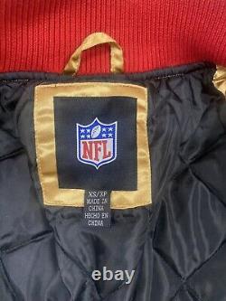 San Francisco 49ers NFL Gold Jacket Women / Girls /Kids Size XSmall