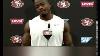 San Francisco 49ers NFL Marquise Goodwin At The Podium 2017 06 14