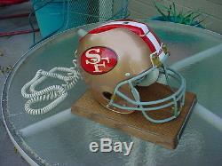 San Francisco 49ers NFL Nardi Riddell Helmet Draft Day Phone Vintage Rare! Works