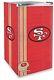 San Francisco 49ers NFL Refrigerator Fridge Legacy Logo 84 Cans Counter Height