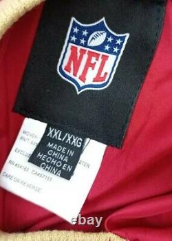 San Francisco 49ers NFL Reversible Jacket/Hoodie Adult Size XXL G-III Apparel