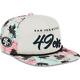 San Francisco 49ers New Era Retro Beachin 9FIFTY Snapback Hat Men's NFL Floral