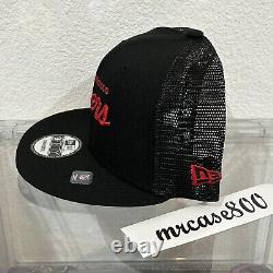 San Francisco 49ers New Era Script Trucker 9FIFTY Snapback Hat Men's Shanahan