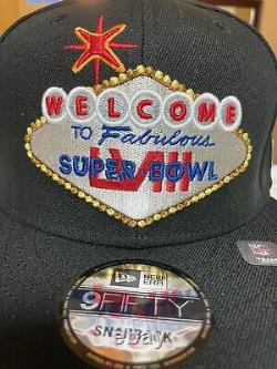 San Francisco 49ers New Era Super Bowl LVIII Las Vegas 9FIFTY Snapback Hat 2024