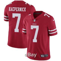 San Francisco 49ers Nike NFL #7 Colin Kaepernick Red Men's Limited Home Jersey