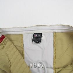 San Francisco 49ers Nike On Field Football Pants Gold/Red Used Team Player Issue