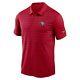 San Francisco 49ers Nike Sideline Victory Performance Polo Shirt 2024 NFL Men's