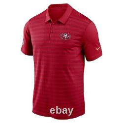 San Francisco 49ers Nike Sideline Victory Performance Polo Shirt 2024 NFL Men's