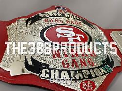 San Francisco 49ers Niner Gang NFL Championship American Football Belt 4mm Zinc