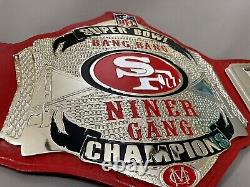 San Francisco 49ers Niner Gang Super bowl Championship American Football Belt2mm