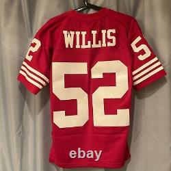 San Francisco 49ers Patrick Willis 2007 Mitchell & Ness Legacy Jersey Mens Small
