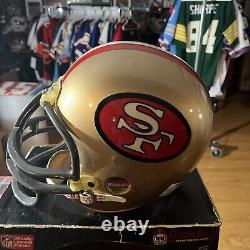 San Francisco 49ers Riddell Full Size Replica Helmet (SizeL)