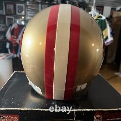 San Francisco 49ers Riddell Full Size Replica Helmet (SizeL)