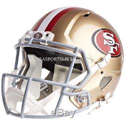 San Francisco 49ers Riddell NFL Full Size Speed Replica Football Helmet