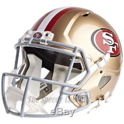 San Francisco 49ers Riddell Speed NFL Full Size Replica Football Helmet
