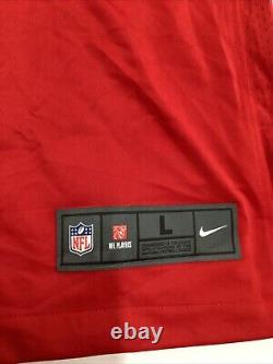 San Francisco 49ers Ronnie Lott Red Nike On Field Jersey Large New