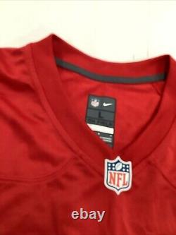 San Francisco 49ers Ronnie Lott Red Nike On Field Jersey Large New