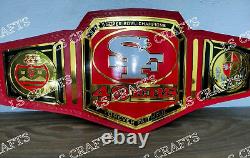 San Francisco 49ers SF Championship Belt Adult Size 2MM Brass