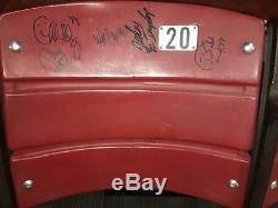 San Francisco 49ers SF Giants Candlestick Park Pair Multi Autographed WOW